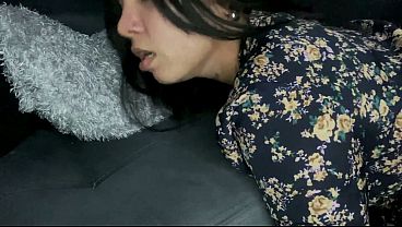 Petite Kim Covered in Cumshot