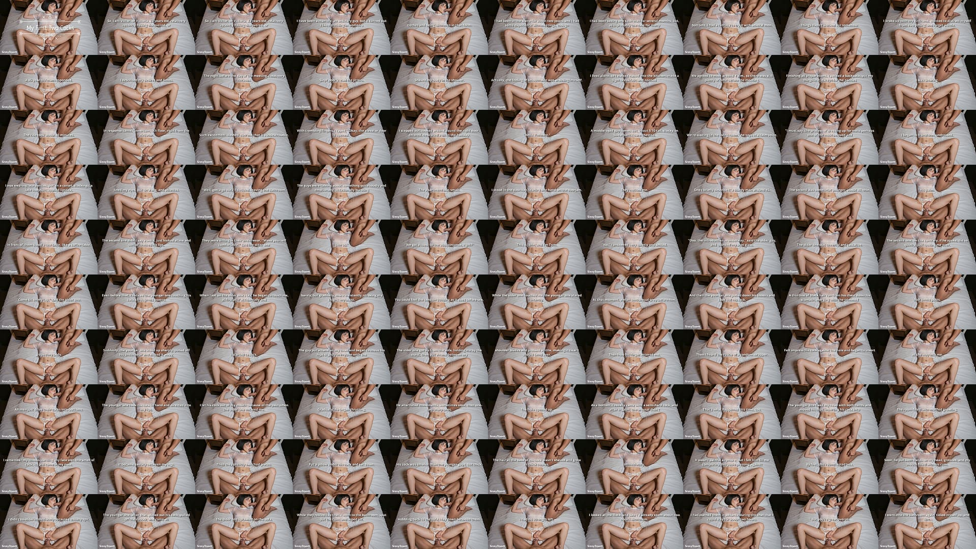 My first two cocks - Sissy CD Porn Audio Story (AI Pic) 预览图