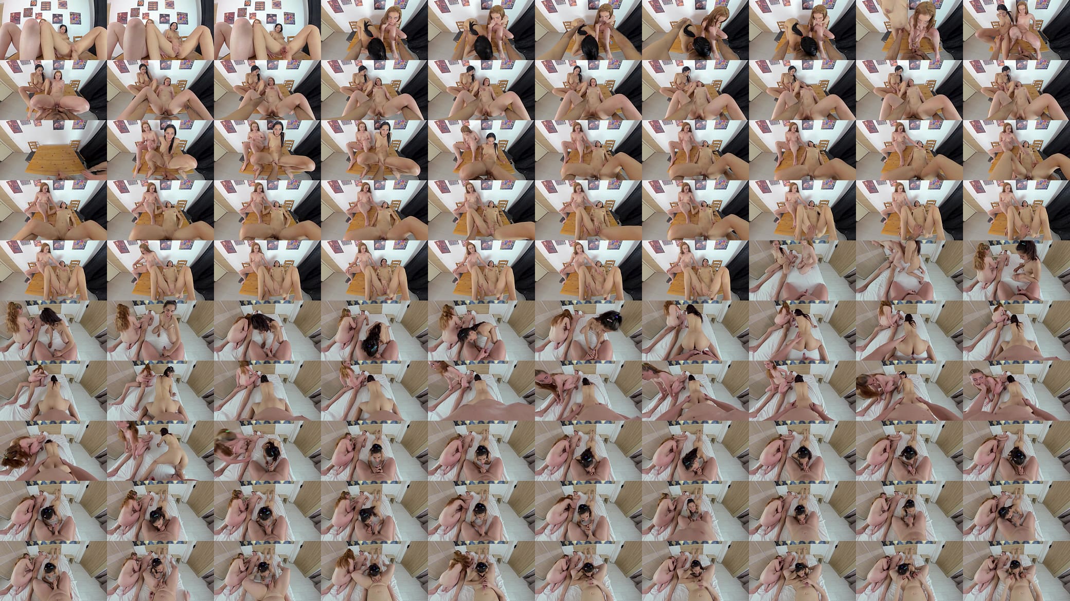 Ysabel Reina-Two girls fingered and fucked in kitchen 预览图