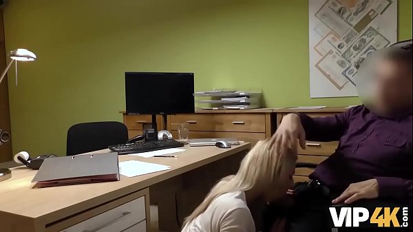 VIP4K. The man is ready to give the girl money if she makes him cum