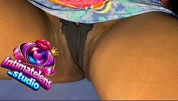 Woman Faces Me Wearing A Black Pant