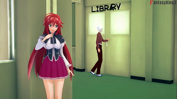Rias Gremory almost caught me fucking the teacher Rossweise | 1 | HS DXD NTR Madness 12 | Full Movie on Sheer & PTRN: Fantasyking3