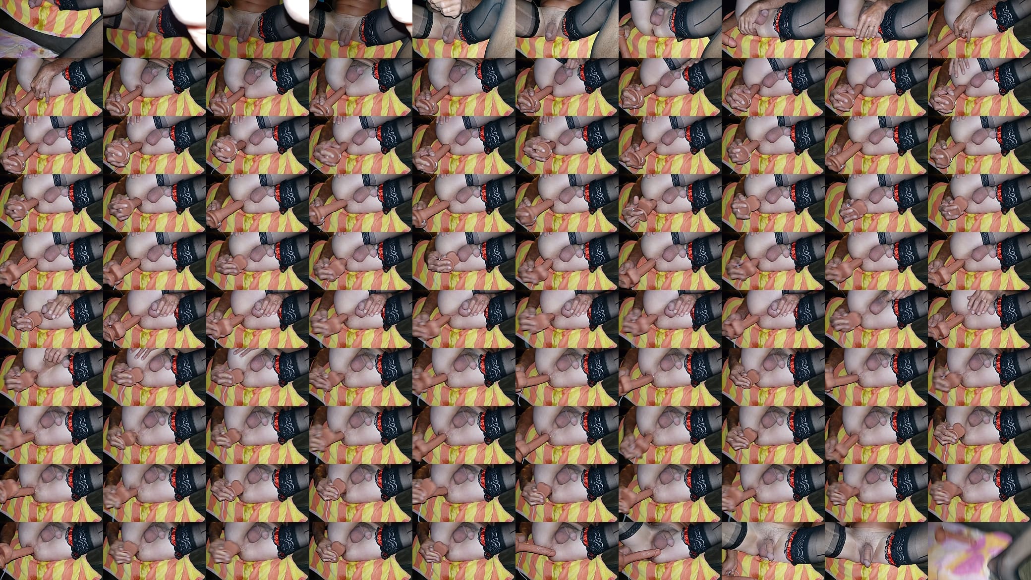 Anal orgasm fucking my dildo 预览图
