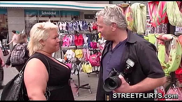 BBW german fat blonde