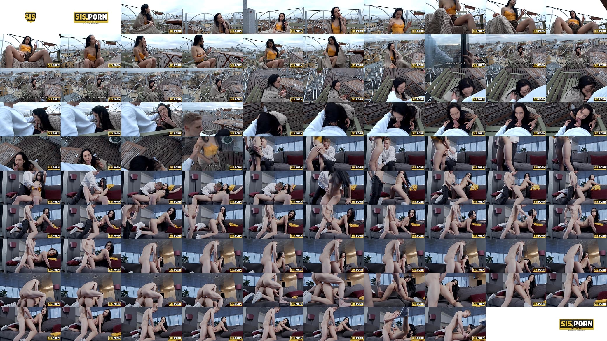 SIS.PORN. Sweetie with long hair has nothing against sex with stepbro 预览图