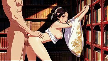 Japanese Showa style, beautiful young woman, exquisite painting style. Hope you will like it. The first episode, AI-generated