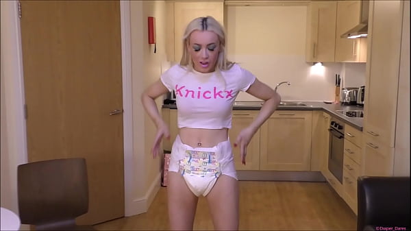 Chloe Fame gives you a lap-dance while wearing a nappy   sucking a dummy! | (July 2021)