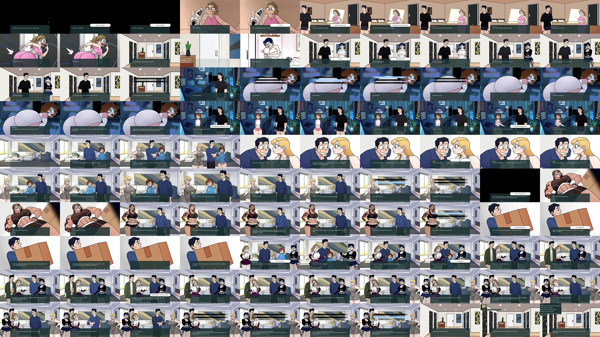 Fat ass shy roommate - LockDown Dom part 1 预览图