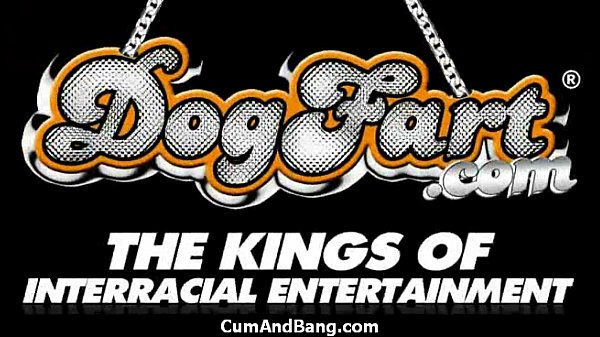 Amazing ebony in gangbang interracial fucking 8