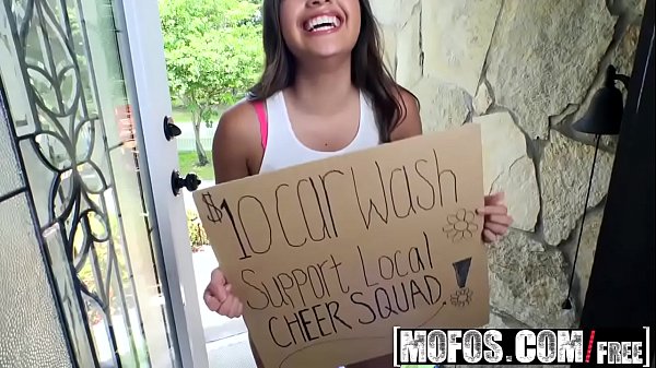 Mofos - Pervs On Patrol - Teen Spinners Wet T-Shirt Car Wash starring Zaya Cassidy