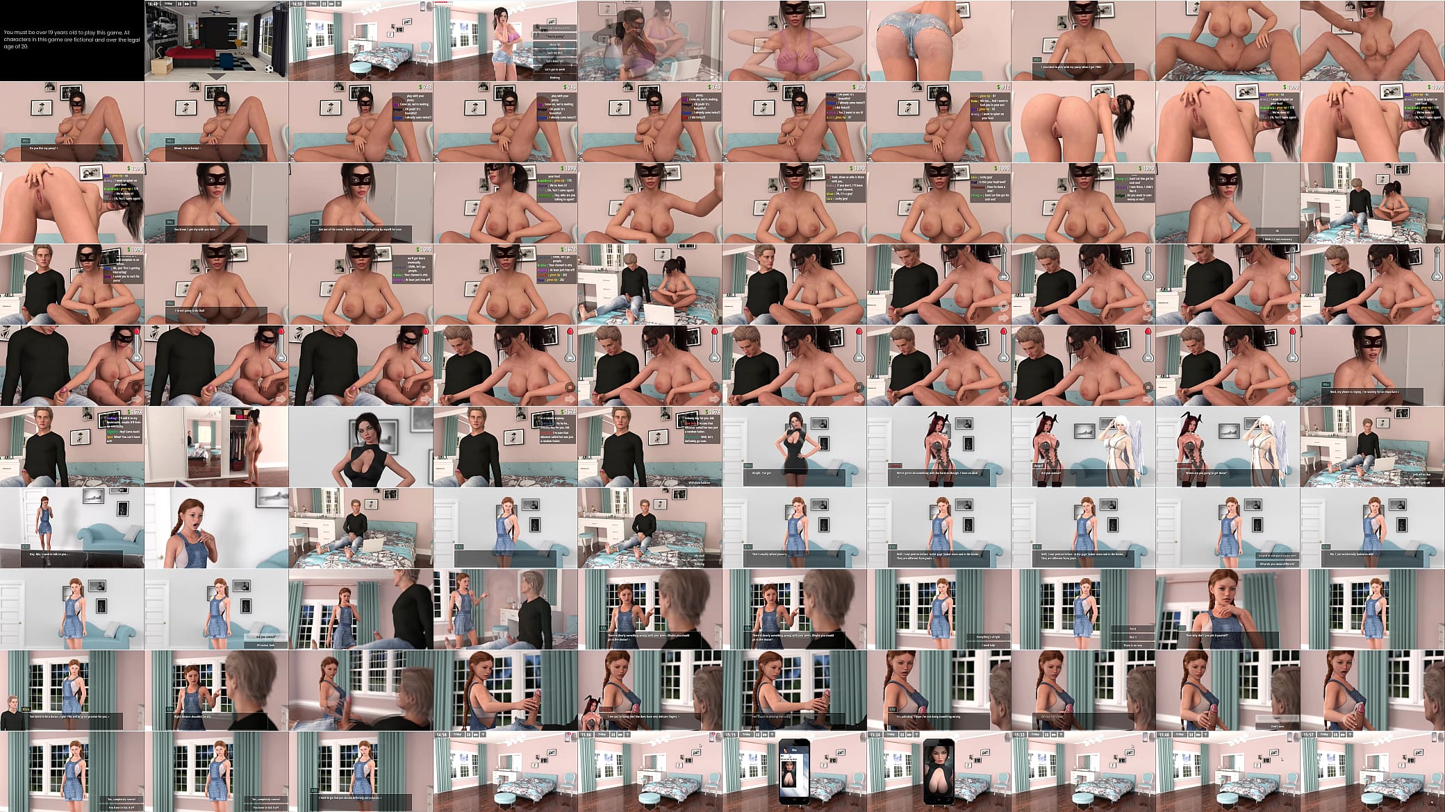 Lust And Life Cap 5 - mi sexy amiga me hace una paja desnuda 预览图