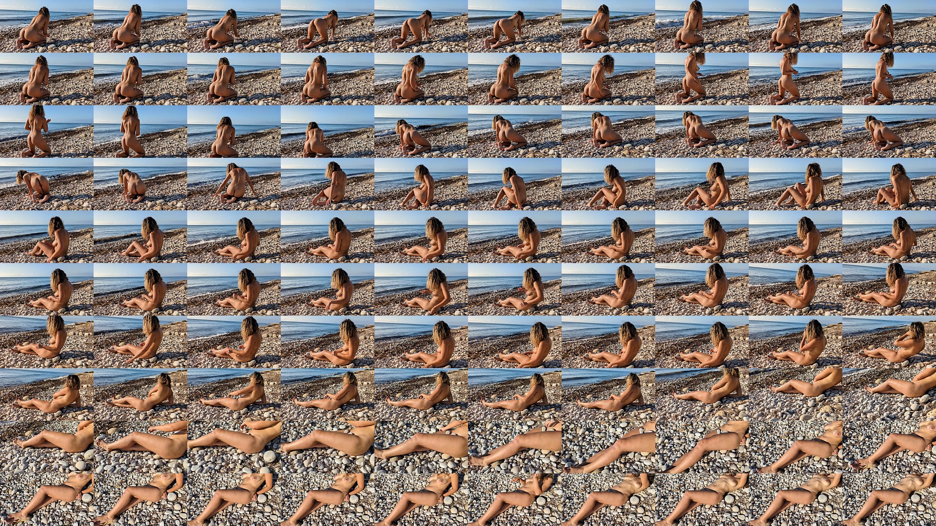 having fun at the beach 预览图