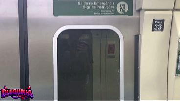 The adrenaline rush is more enjoyable on the subway, and the risky sex is incredibly arousing.