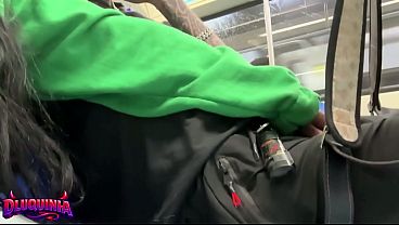 The adrenaline rush is more enjoyable on the subway, and the risky sex is incredibly arousing.