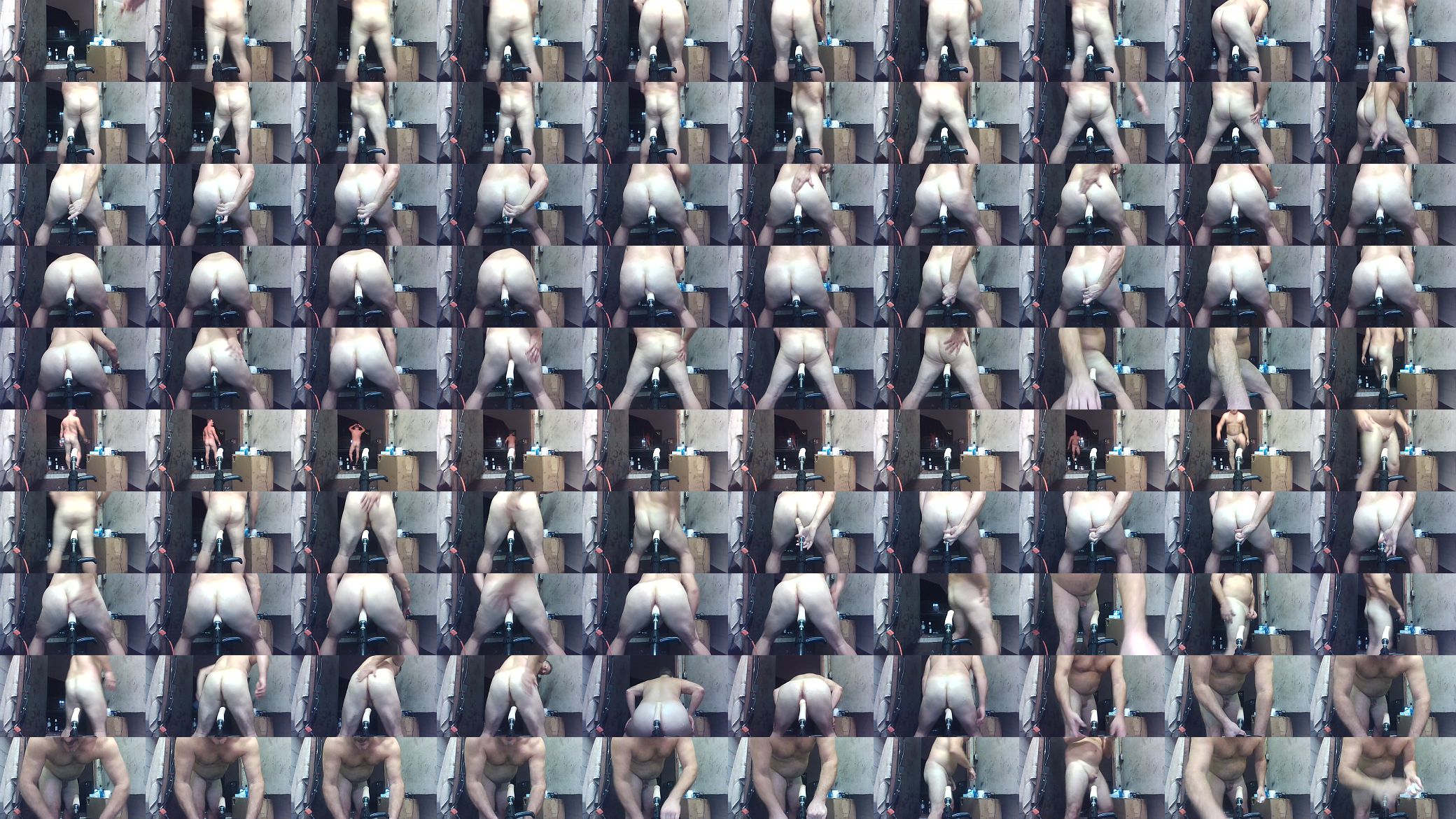 Joey D great anal hole penetration with his machine 预览图