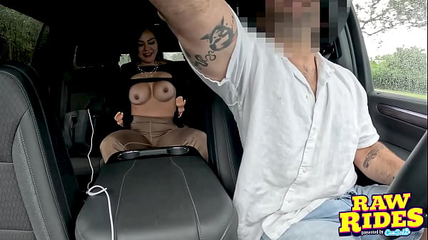 Hot Brunette Latina With Tiny Hands Masturbates In Ride Share - Handjob And Blows Driver