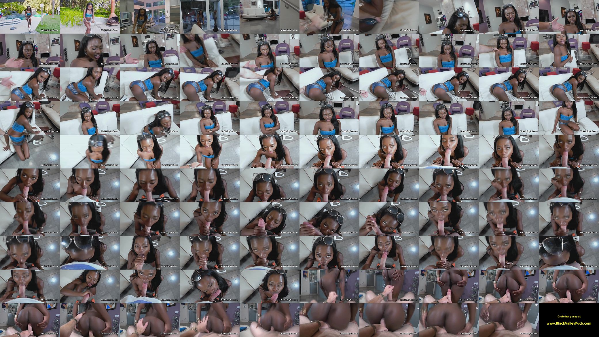 Black teen pussy rides my cock POV style on video 预览图