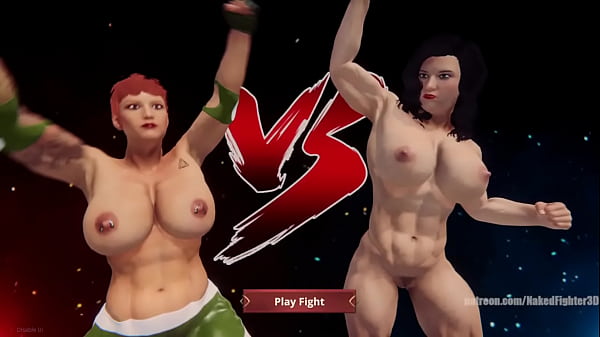 Aine O'Rackie VS Joan (Naked Fighter 3D)