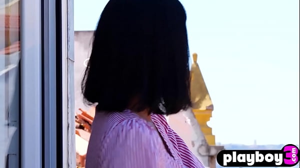Playboy3.com - Gorgeous Asian teen model Angel Constance passion posing and striptease