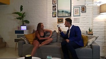 Behind The Scenes Of small tits babe Kinuski Hot Fuck with Mugur