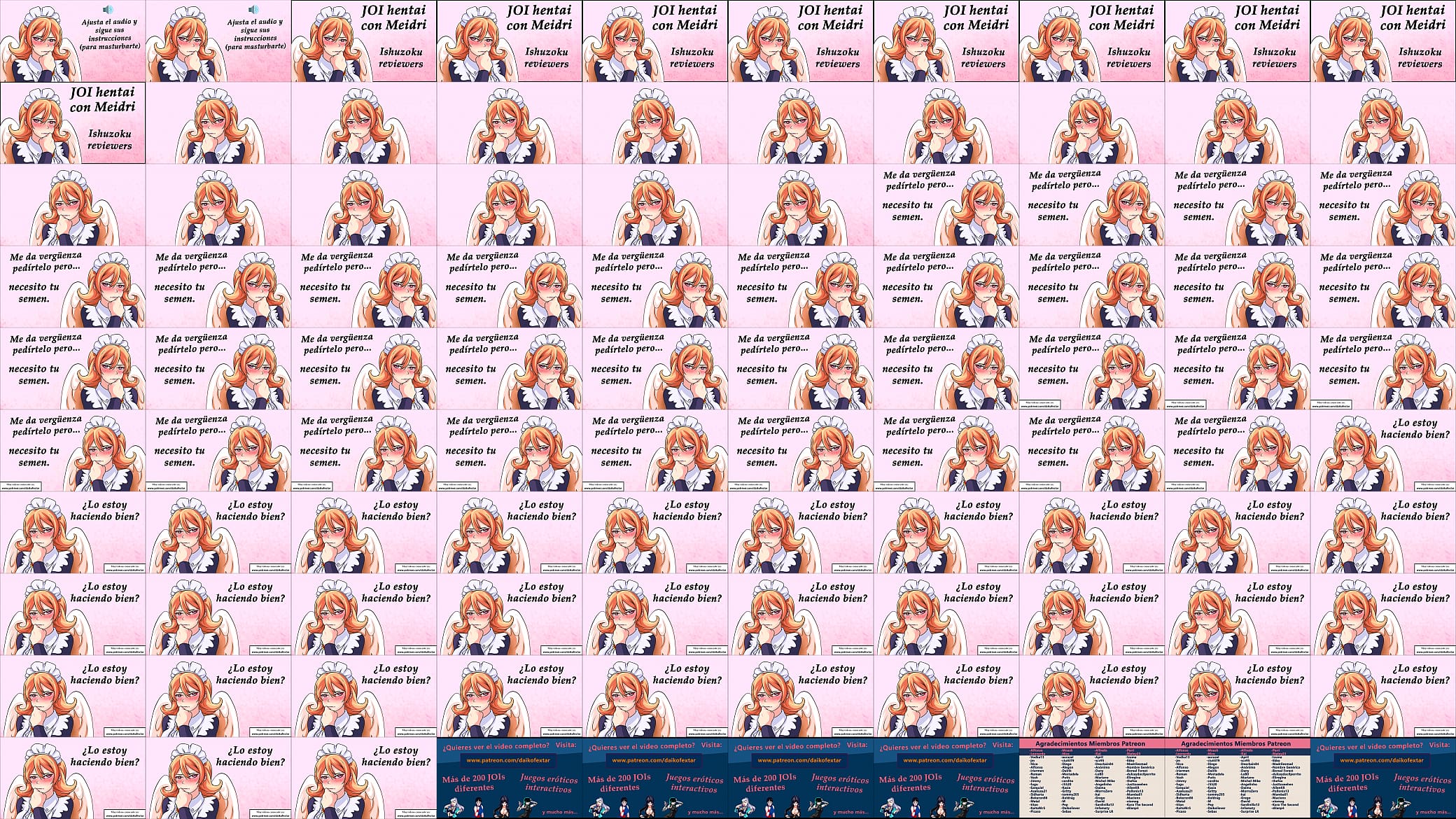JOI hentai con Meidri, Ishuzoku Reviewers, voz espa&ntilde;ola. 预览图