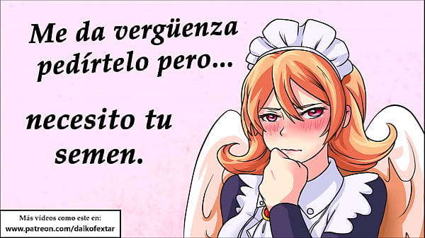 JOI hentai con Meidri, Ishuzoku Reviewers, voz española.