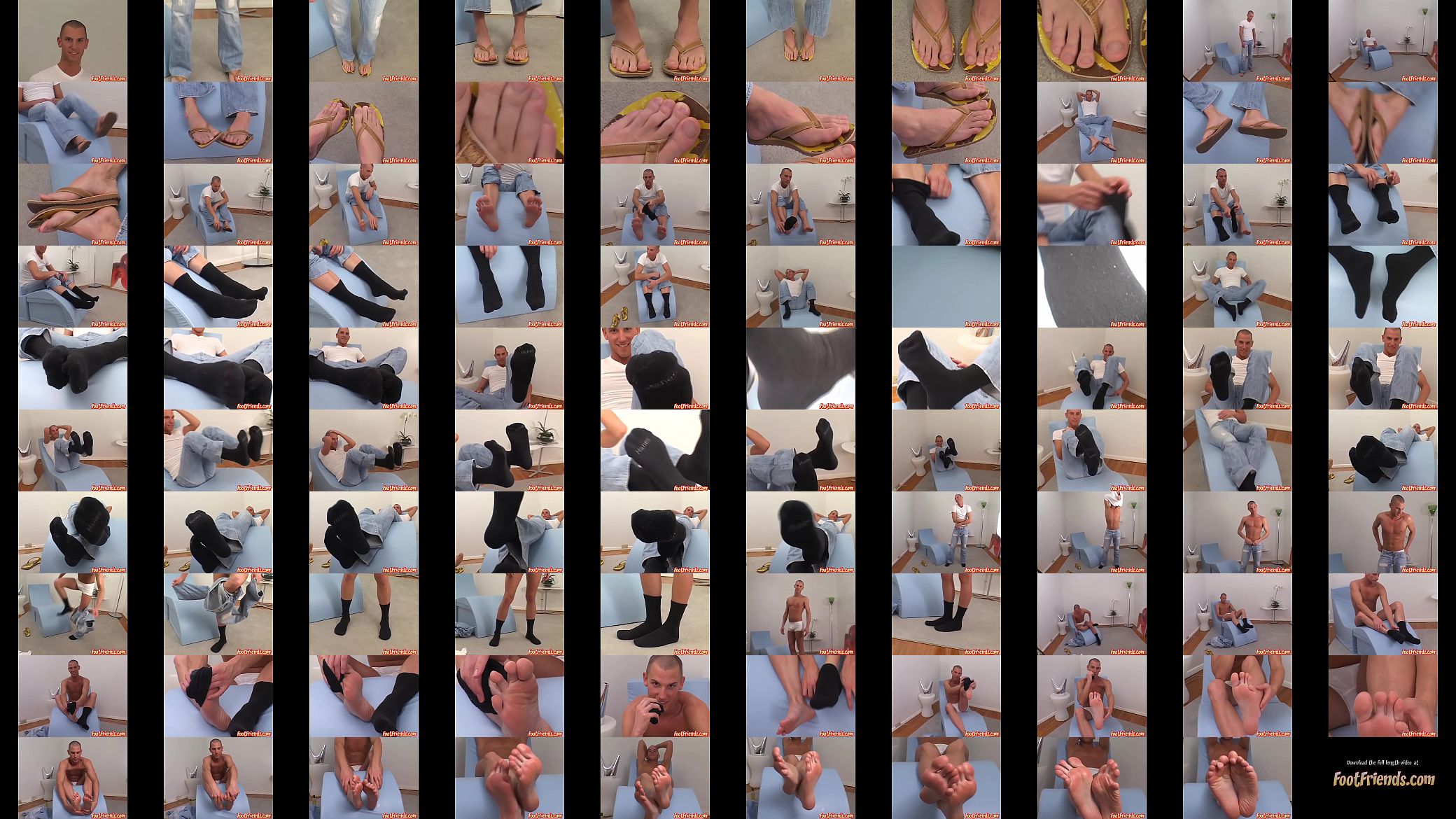 Naughty jock showing his beautiful feet off 预览图