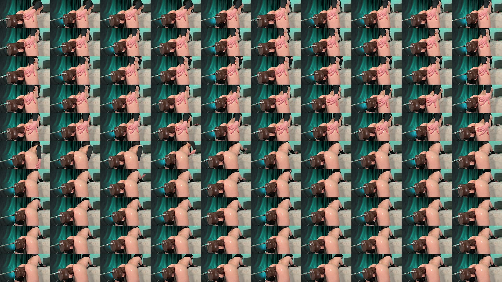 Double BBC Dildo Machine Fuck 预览图
