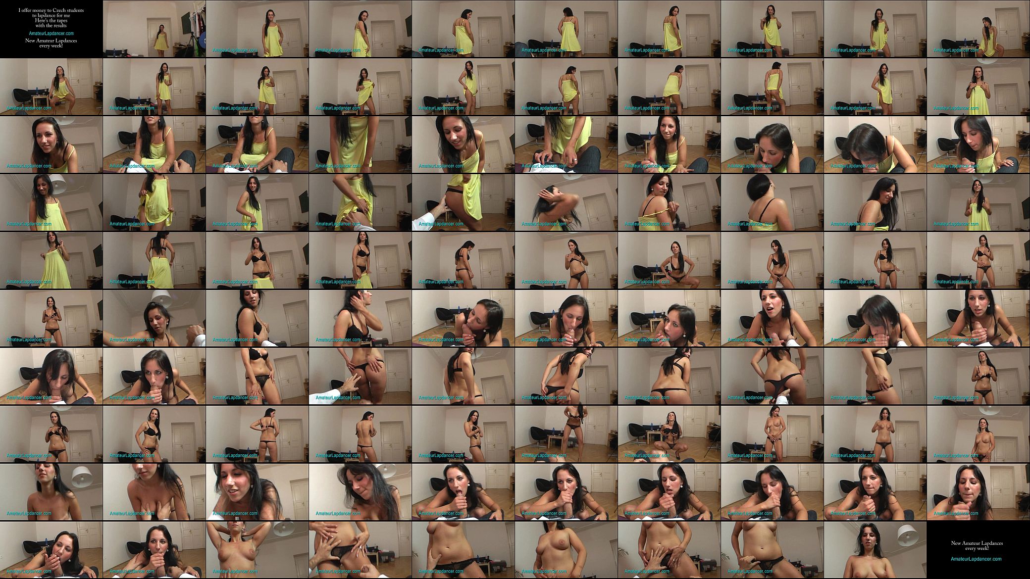 Wild brunette lapdances and sucks cock 预览图