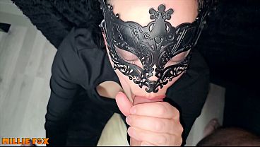 He kept cumming - Amateur MILF swallowed the biggest load of CUM