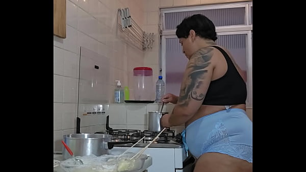 My husband invited her to help me with the housework.