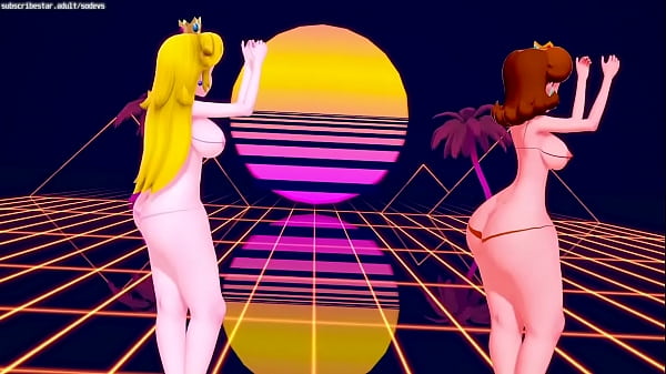 「Princess Peach and Princess Daisy」 Chocolate Cream 【Strip Version】