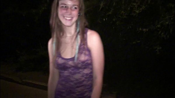 Download Video - Cute teen Alexis Crystal AKA Anouk PUBLIC sex gangbang