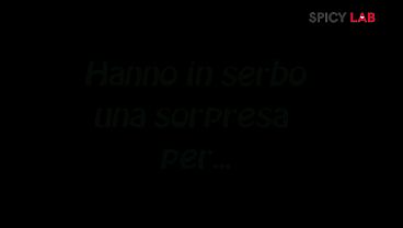 Italian slut need two hard cocks for her wet pussy 34 sec