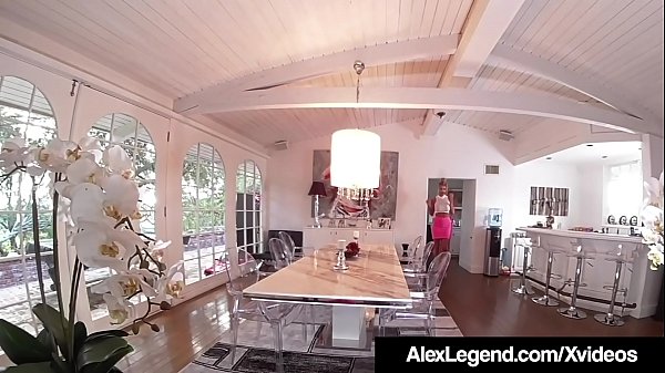 French Maid Savana Styles Fucks Hubby Alex Legend & Wife!
