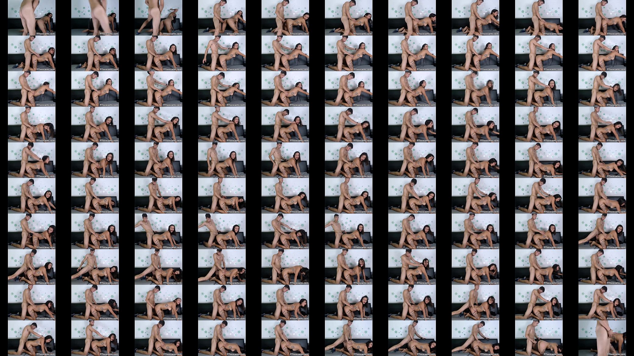 Amateur latina brunette teen doggystyle fucked on webcam 预览图