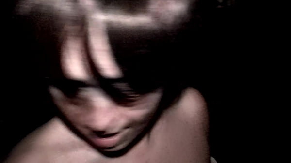 Dirty Rough Cock Sucking and a Huge Mouthful of Cum. Britney swallows roughed up in a dark and filthy basement