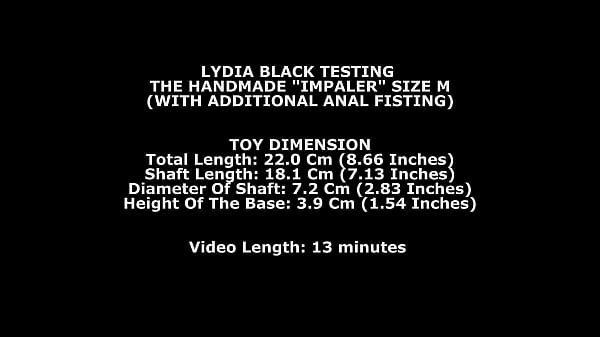 Lydia Black Testing The Handmade Impaler Size M (With Additional Anal Fisting) TWT225