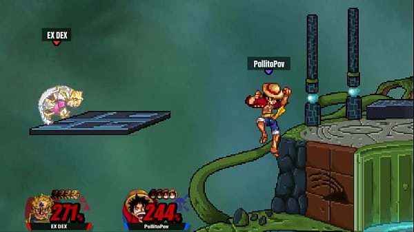 Que flexible, peleando contra PollitoPov SSF2