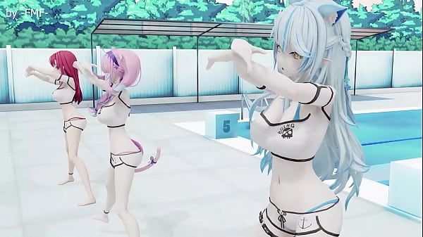 [MMD 18] Dance Robot Dance - Hololive