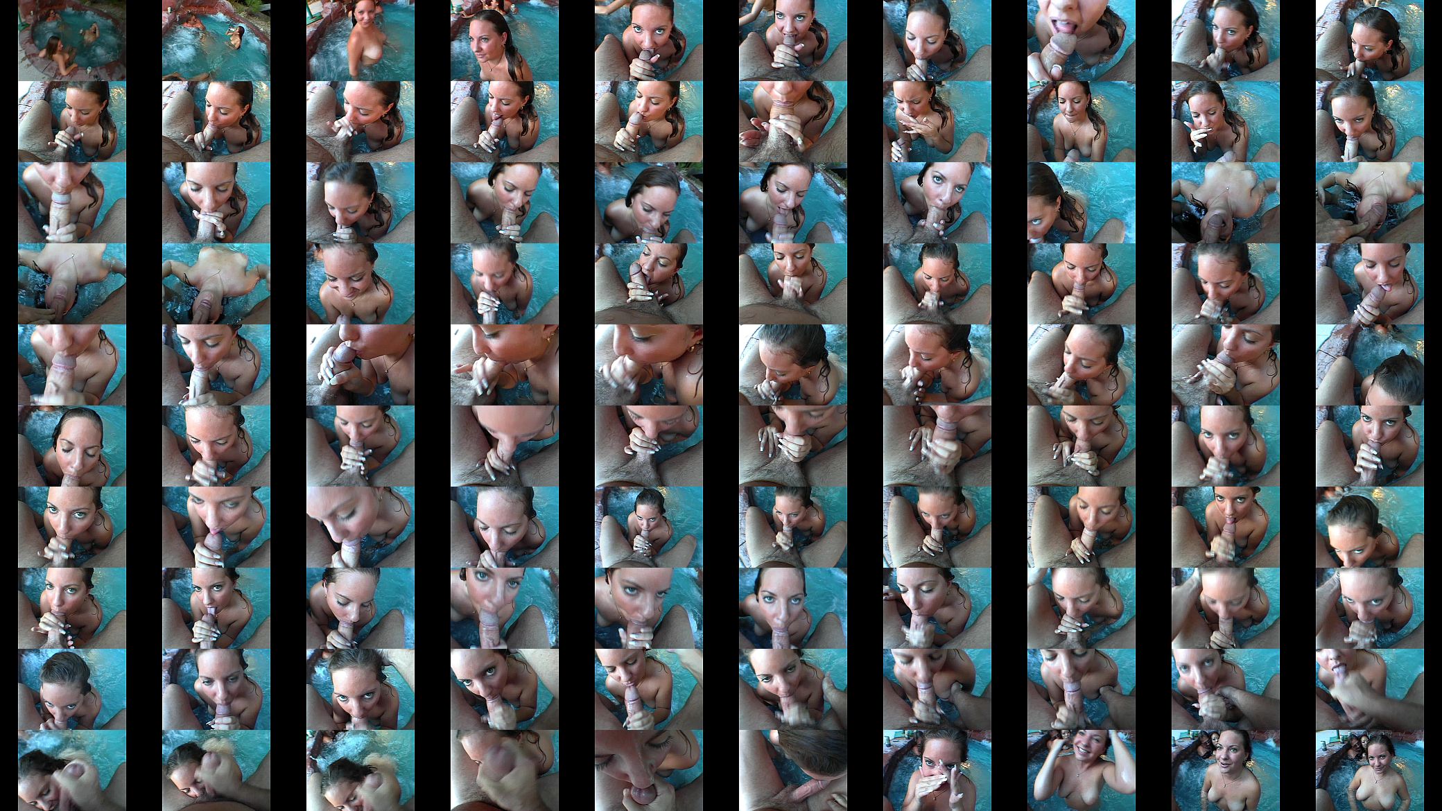 Princess &amp; Uncle Jesse Poolside Blowjob 预览图