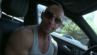 Hubby films me with a Hung Bull