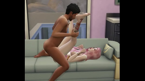 19 year old Keira gets pounded - Sims 4
