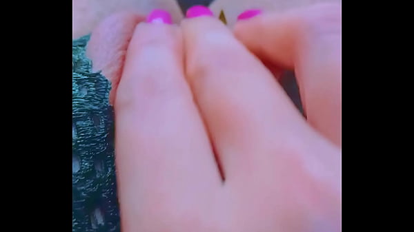 Strawberry Pink Pussy: Fingering her perfect Clit
