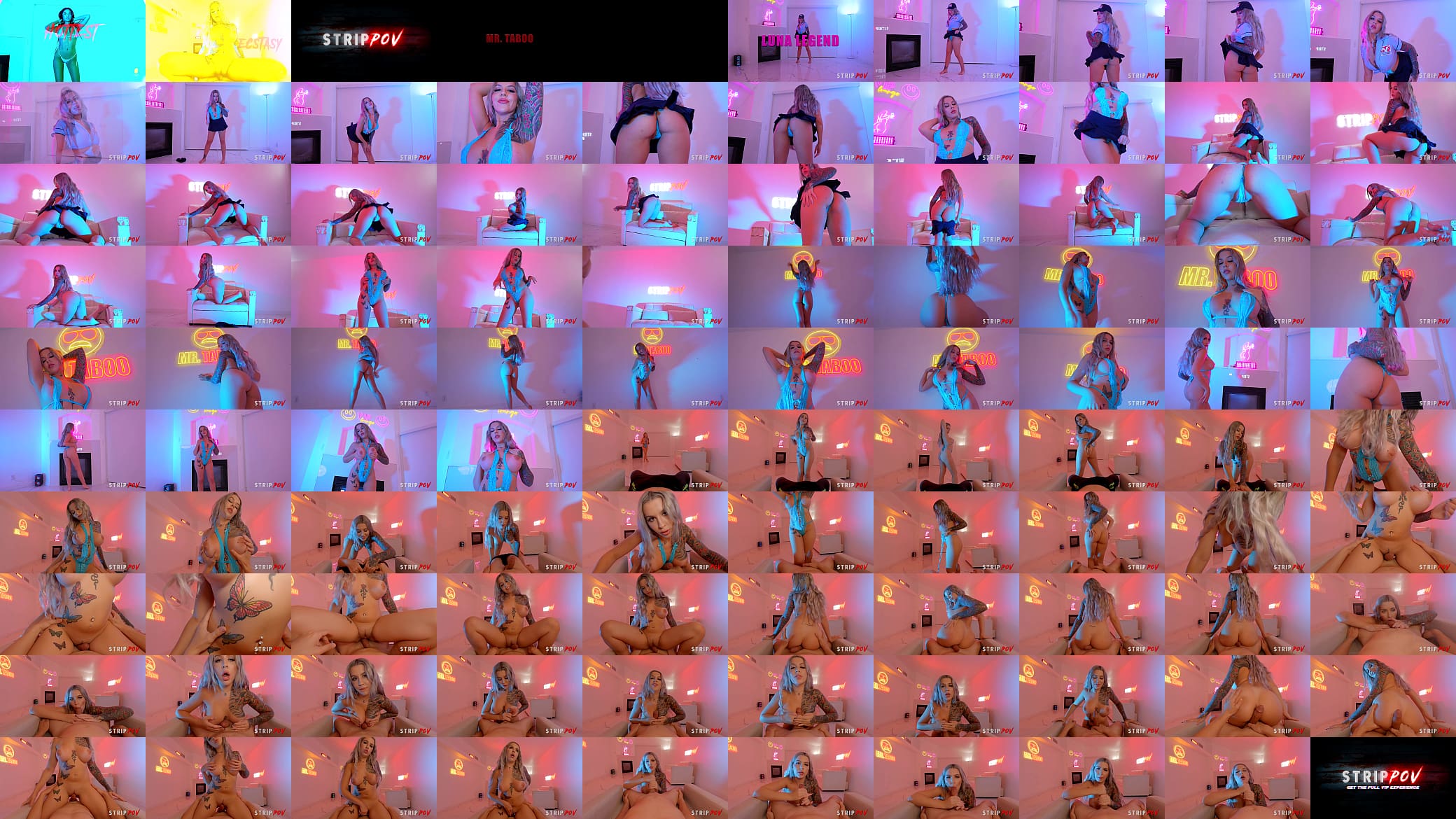 StripPOV: Beautiful Exotic Dancer, Luna Legend, Gets Tempted With Big Cock During Lapdance 预览图