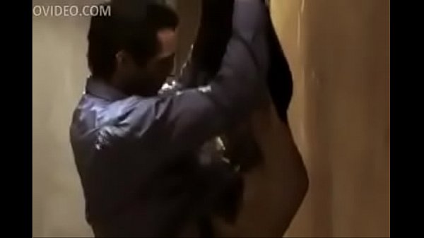 Couple fucking in public hotel corridor