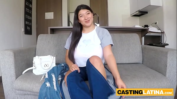 Sexy big ass Latin girl Kaori gave a perfect blowjob and perfect tit job