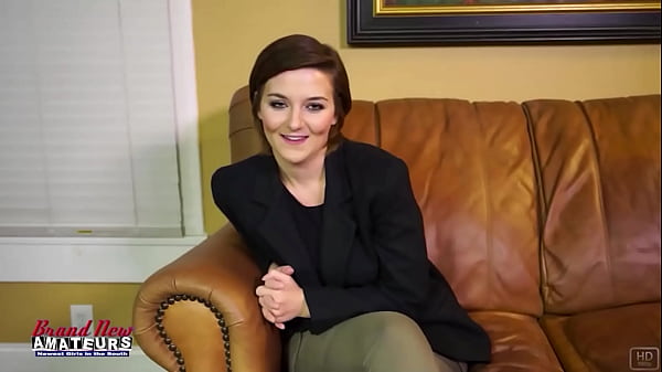 Short Haired Brunette Kylie Sucks A Cock And Swallows The Cumshot!
