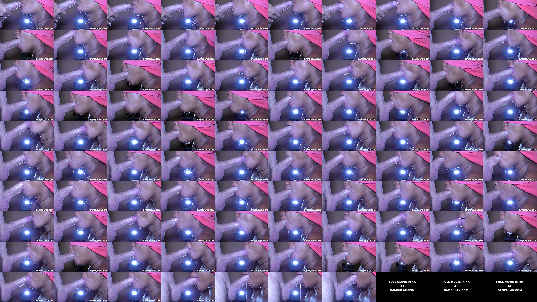 Ebony gives head to a white shaft and receive a massive cum in mouth in reward 预览图