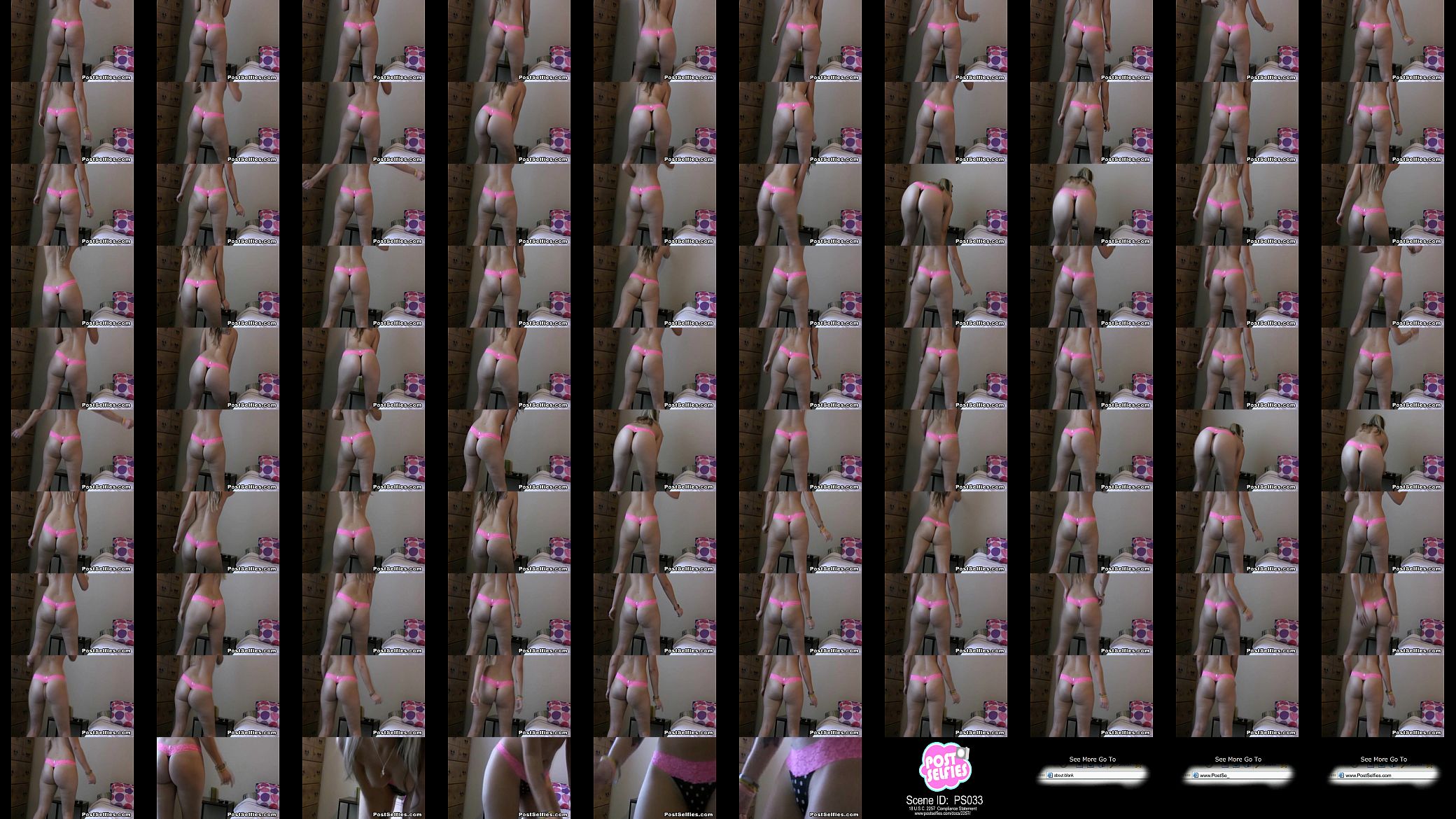 Blonde Babe In Pink Thong Sexy Ass Twerking Video 预览图
